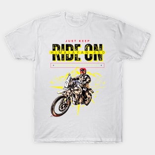 Ride On Royal enfield Himalayan 450 T-Shirt